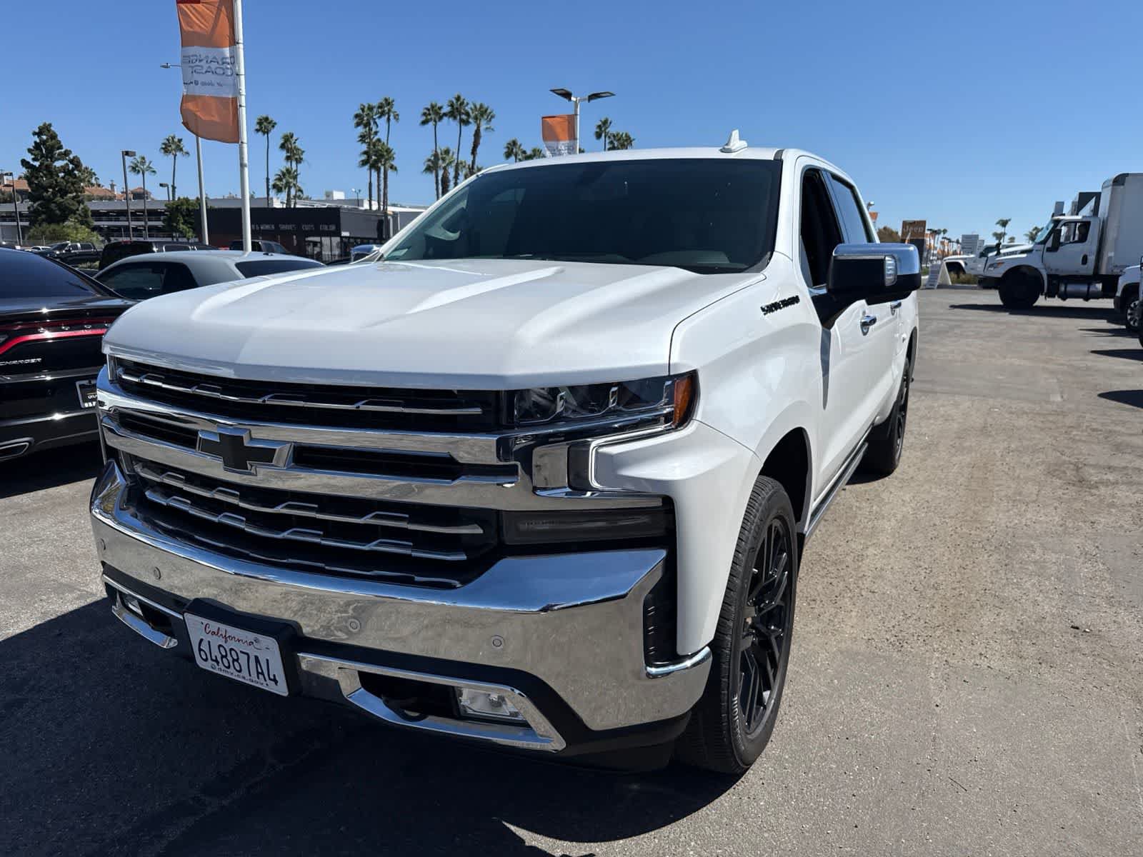 Used 2021 Chevrolet Silverado 1500 LTZ w/ LPO, Dark Essentials Package RWD image 2