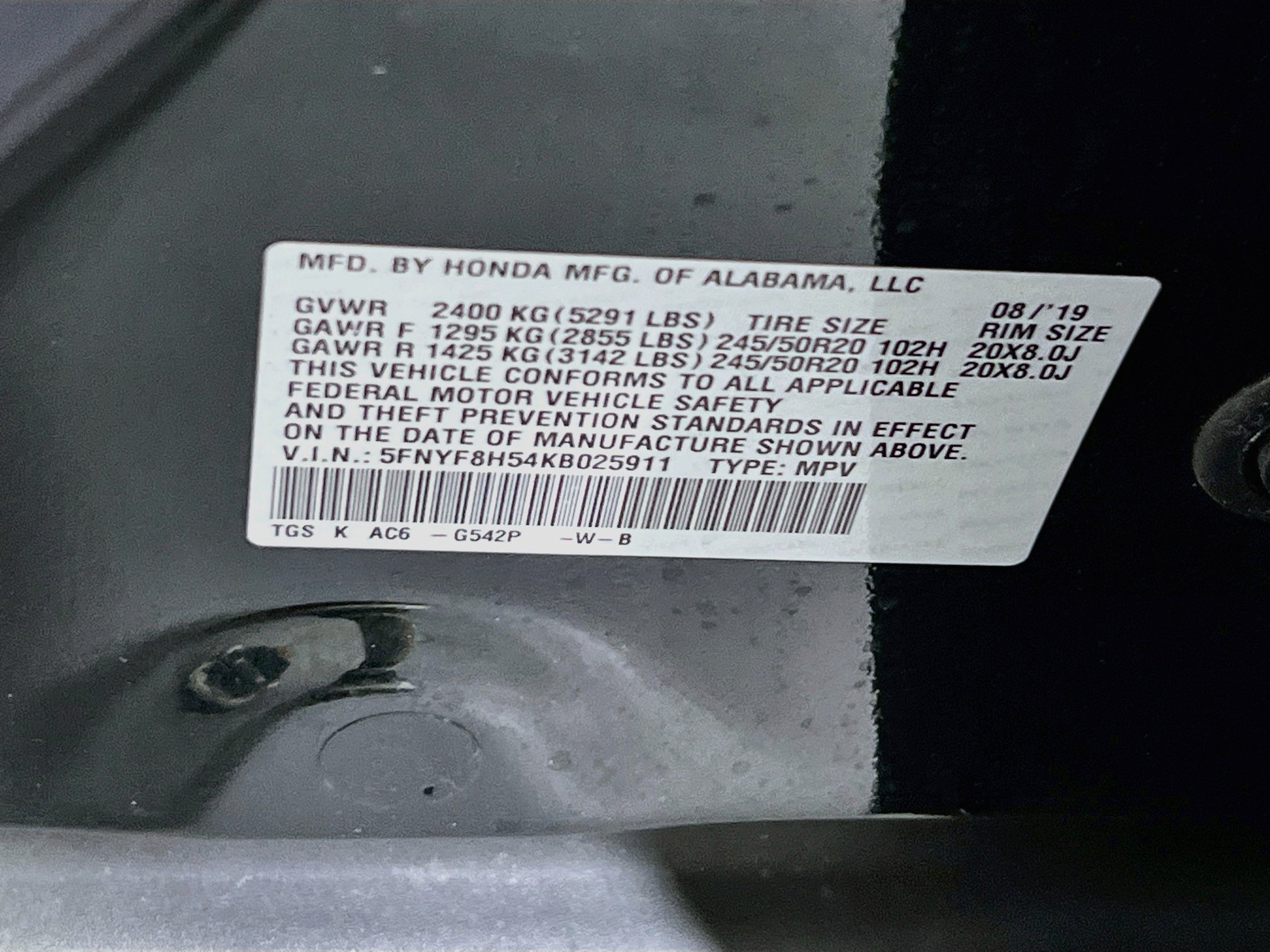 Used 2019 Honda Passport EX-L image 31