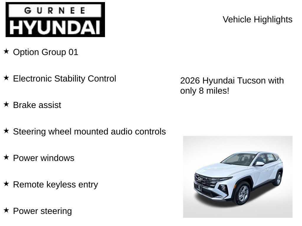 New 2026 Hyundai Tucson SE AWD/4WD image 8