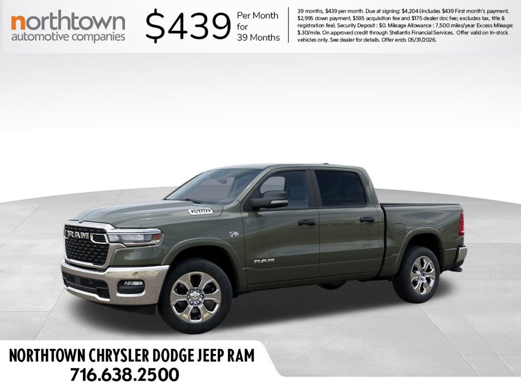 New 2026 RAM 1500 4x4 Crew Cab image 2