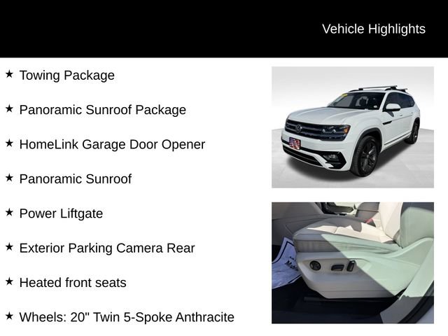 Used 2020 Volkswagen Atlas SE w/ Panoramic Sunroof Package image 8