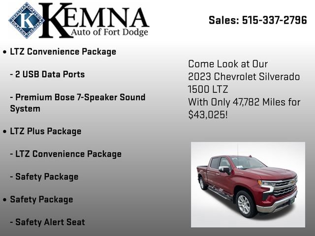 Used 2023 Chevrolet Silverado 1500 LTZ image 12