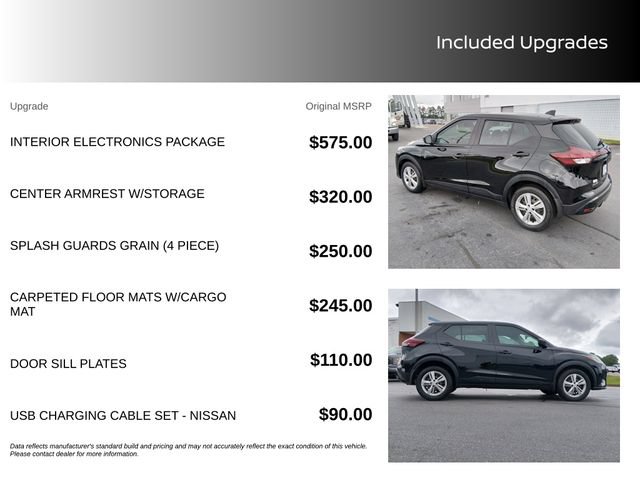 Certified 2024 Nissan Kicks S w/ Interior Electronics Package FWD image 14