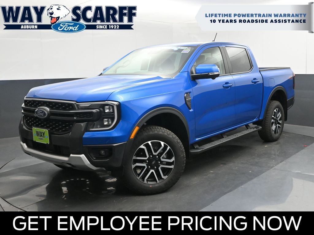 New 2025 Ford Ranger Lariat w/ FX4 Off-Road Package