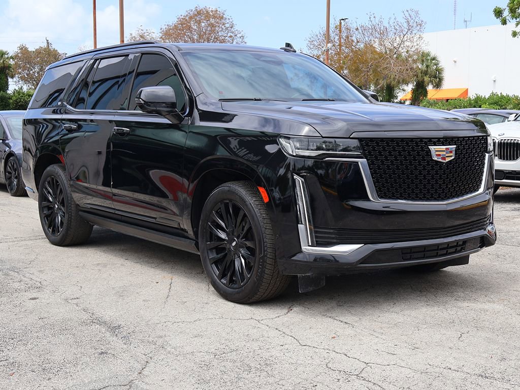 Used 2021 Cadillac Escalade Premium Luxury w/ Driver Assist Tech Package RWD image 61