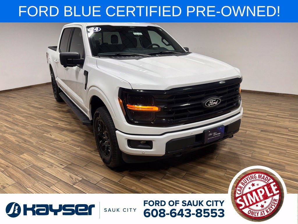 Certified 2024 Ford F150 XLT w/ Equipment Group 302A MID AWD/4WD 360° Tour