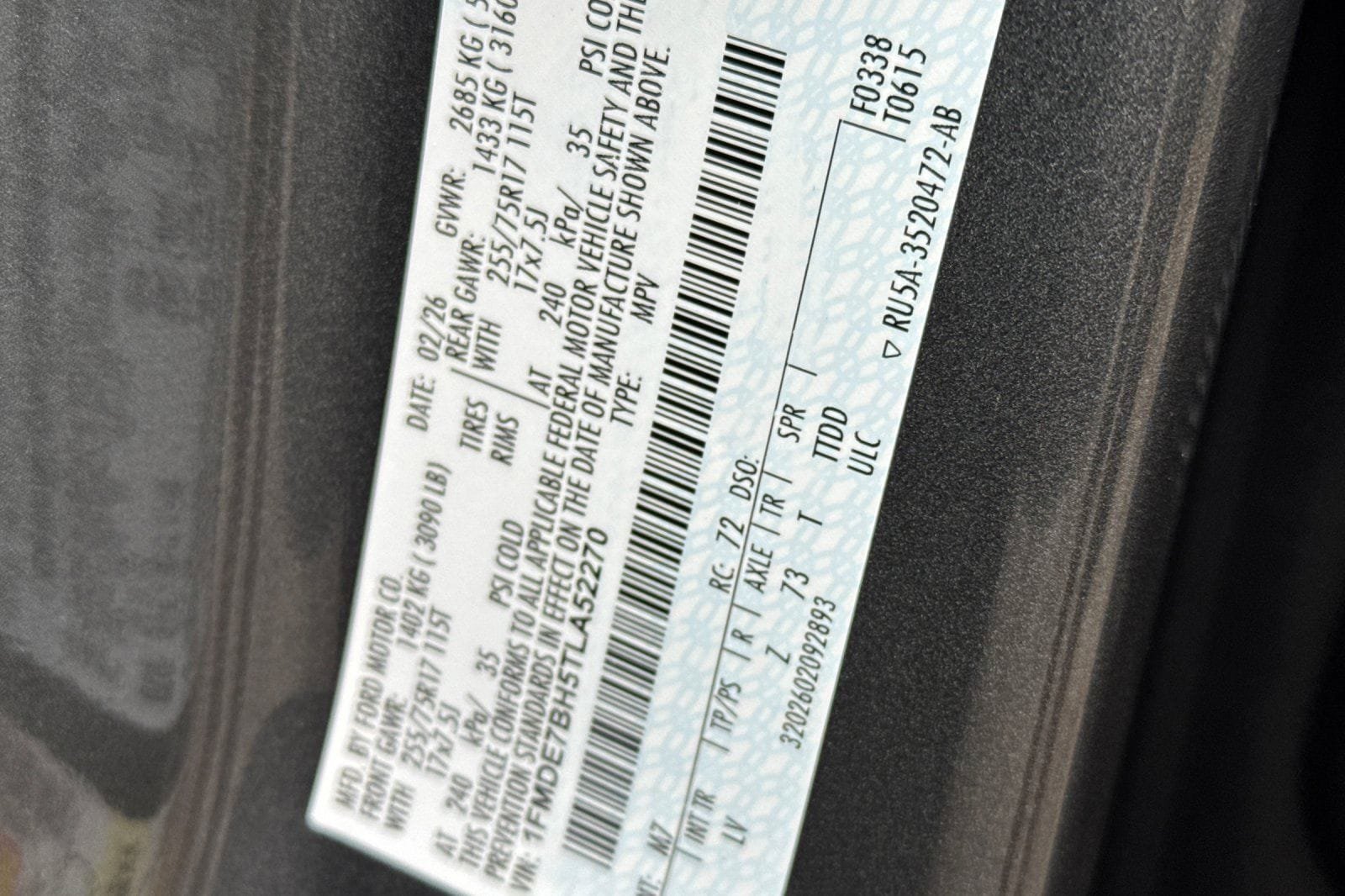 Used 2026 Ford Bronco Big Bend AWD/4WD image 35