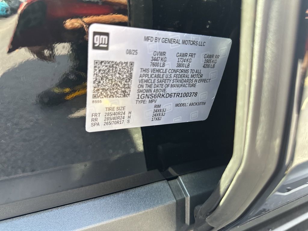 New 2026 Chevrolet Tahoe RST w/ RST Capability Package image 42