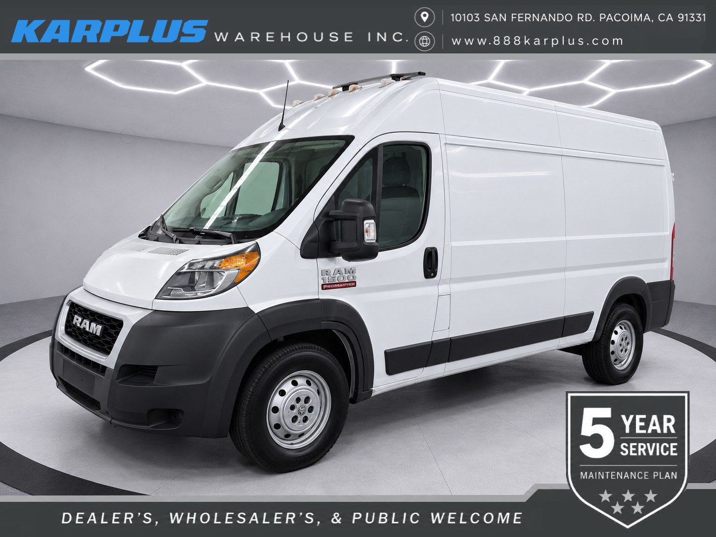 Used 2020 RAM ProMaster 1500 FWD image 1