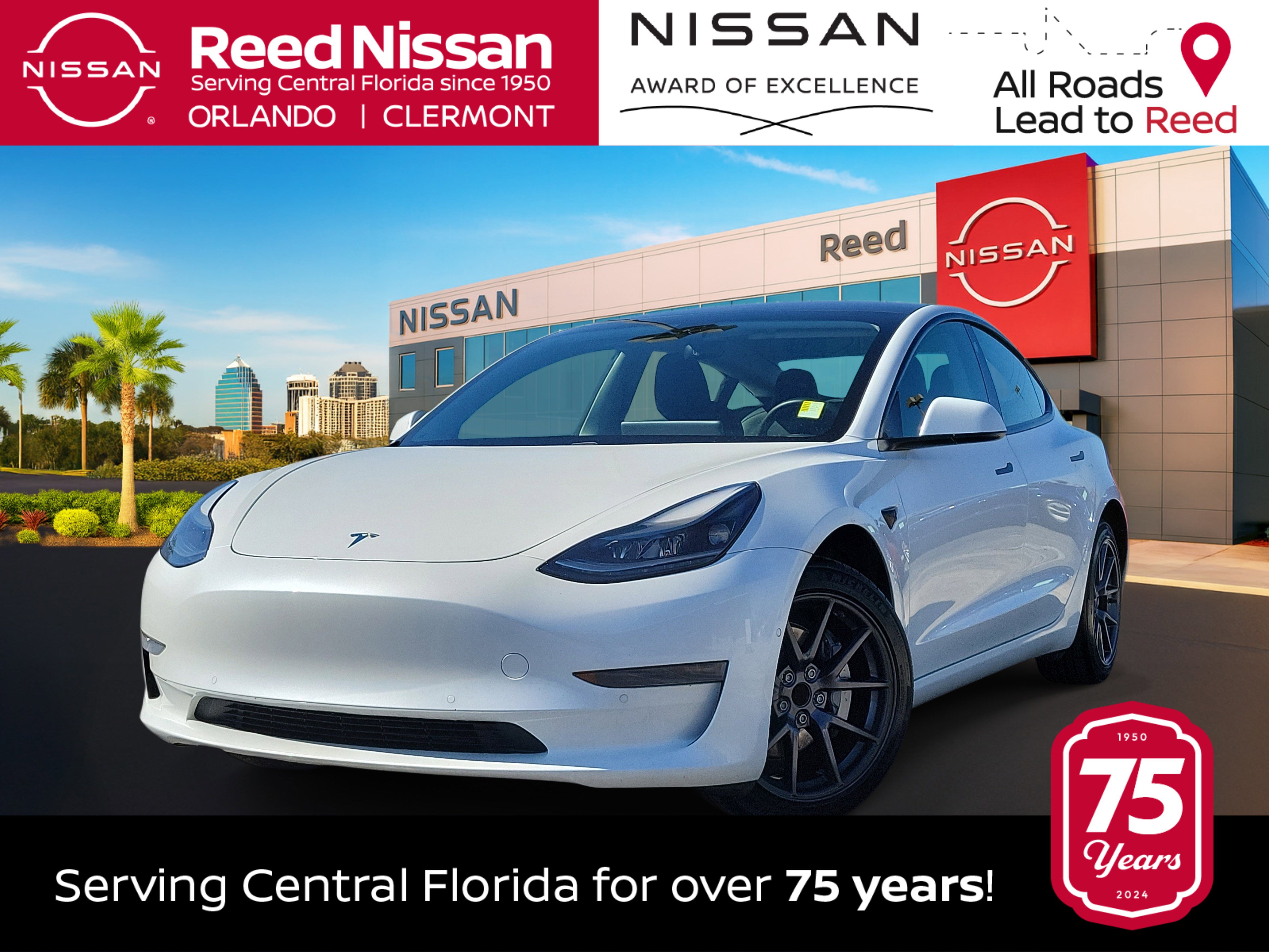 Used 2021 Tesla Model 3 Standard Range Plus