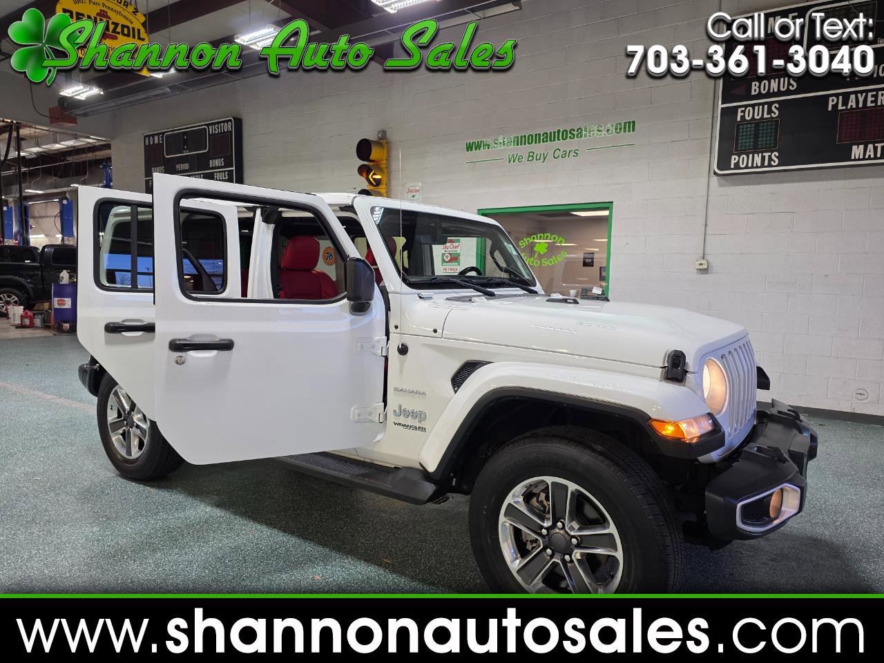 Used 2020 Jeep Wrangler Unlimited Sahara w/ Uconnect 4C Nav & Sound Group image 1