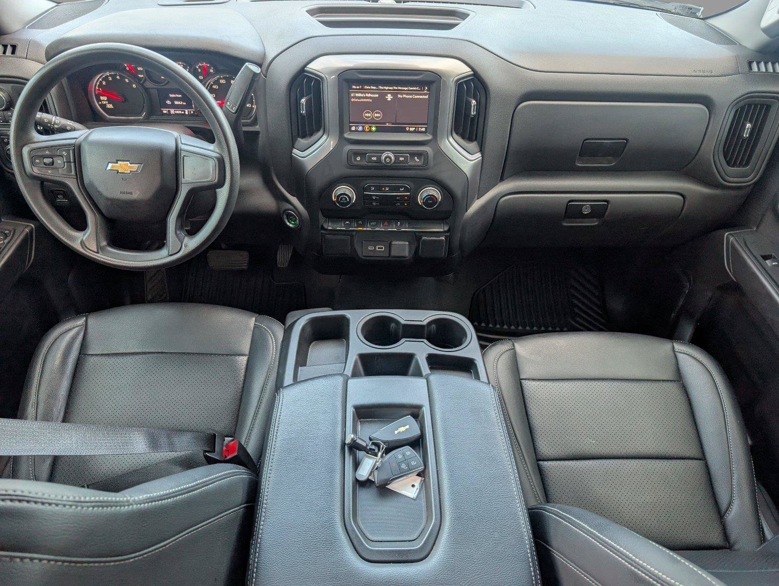 Used 2024 Chevrolet Silverado 1500 Custom w/ Turbomax Blackout Package AWD/4WD image 32