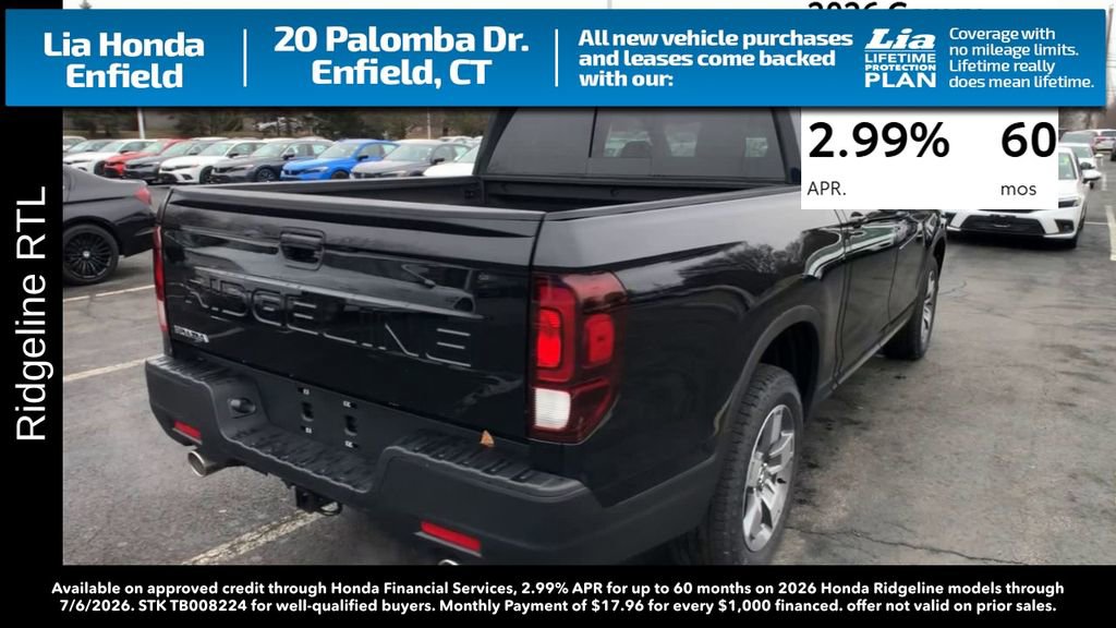 New 2026 Honda Ridgeline RTL image 8