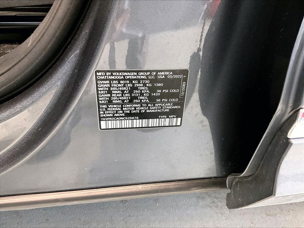 Used 2022 Volkswagen Atlas SEL Premium image 29