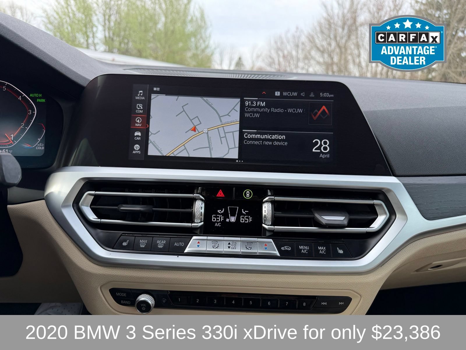 Used 2020 BMW 330i xDrive Sedan w/ Premium Package AWD/4WD image 22