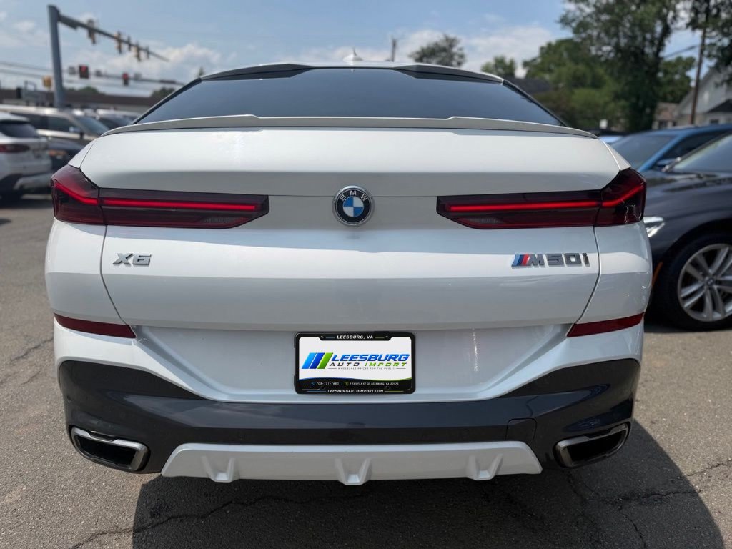 Used 2021 BMW X6 M50i w/ Executive Package AWD/4WD image 9