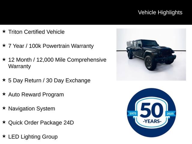 Used 2022 Jeep Gladiator Mojave w/ LED Lighting Group image 7