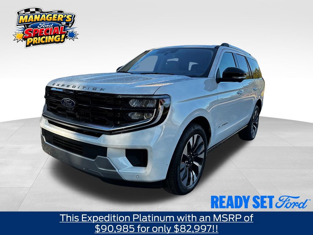 New 2025 Ford Expedition Platinum w/ Platinum Ultimate Package 360° Tour