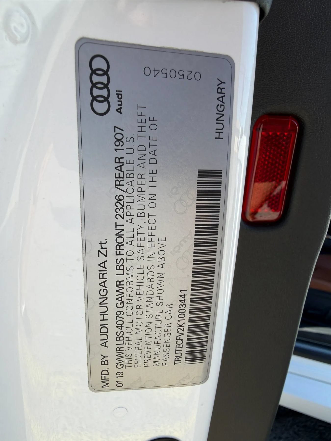 Used 2019 Audi TT 2.0T w/ Technology Package AWD/4WD image 27