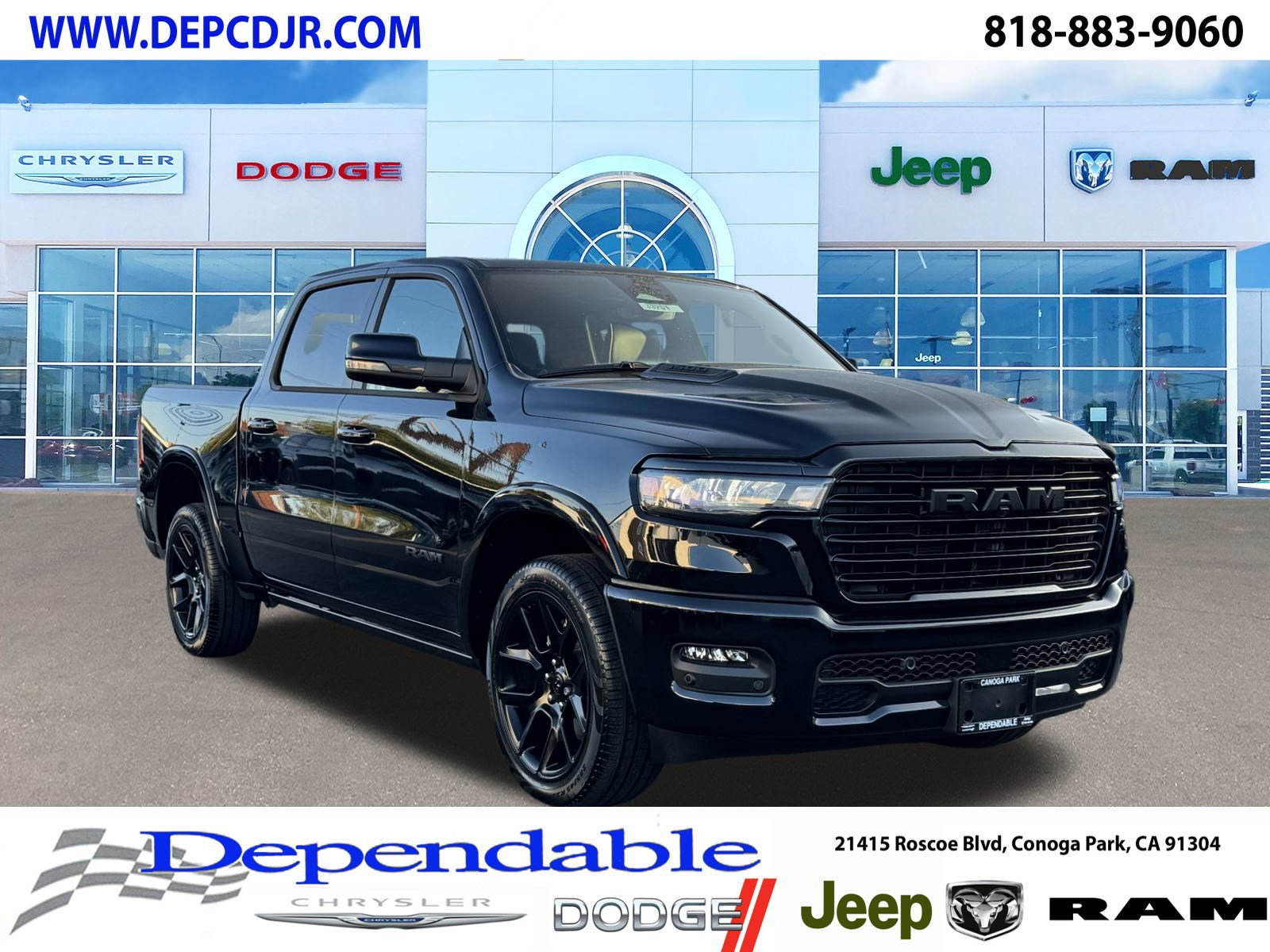 New 2026 RAM 1500 Laramie w/ Night Edition image 1