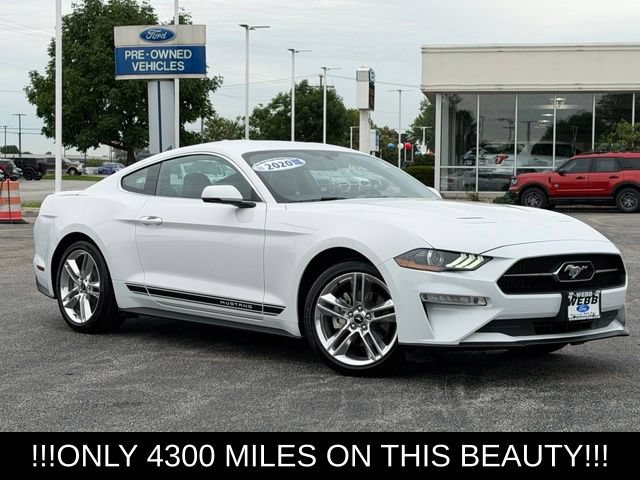 Used 2020 Ford Mustang Premium w/ Pony Package RWD image 2
