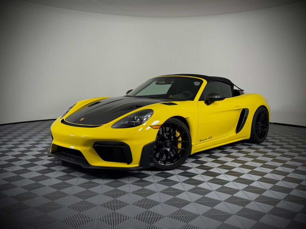 Certified 2024 Porsche 718 Boxster Spyder RS