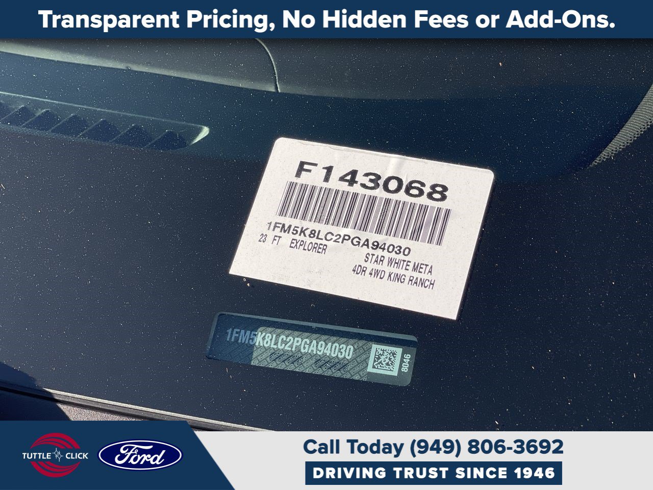 Certified 2023 Ford Explorer King Ranch w/ Technology Package AWD/4WD image 42