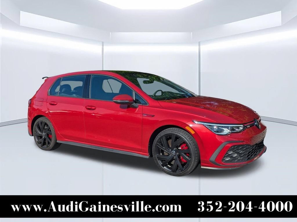Used 2022 Volkswagen GTI SE w/ Black Wheel Package