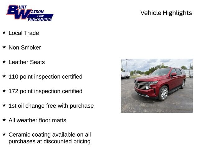 Used 2021 Chevrolet Tahoe High Country AWD/4WD image 10