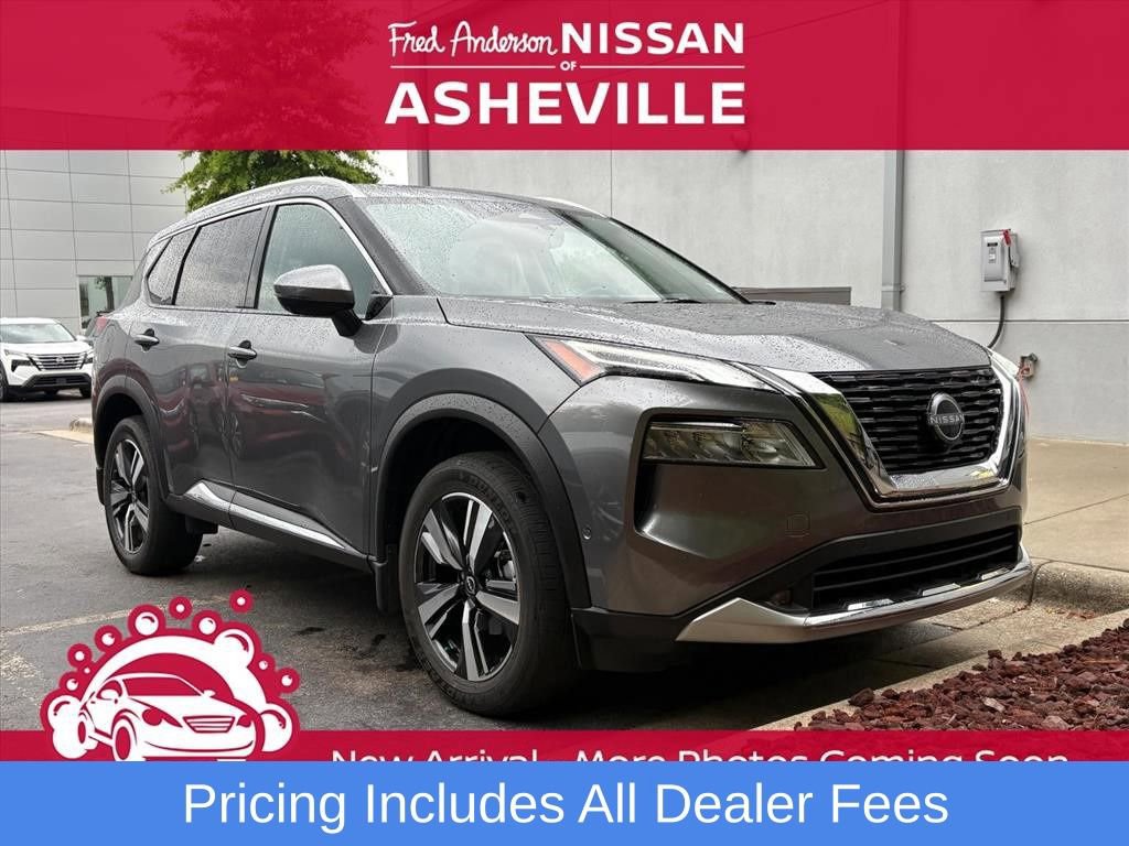 Used 2022 Nissan Rogue Platinum w/ Head-Up Display Package AWD/4WD image 1