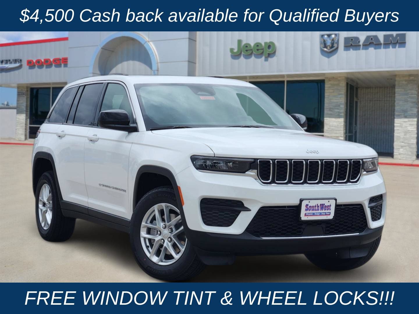 New 2026 Jeep Grand Cherokee Laredo X AWD/4WD image 1