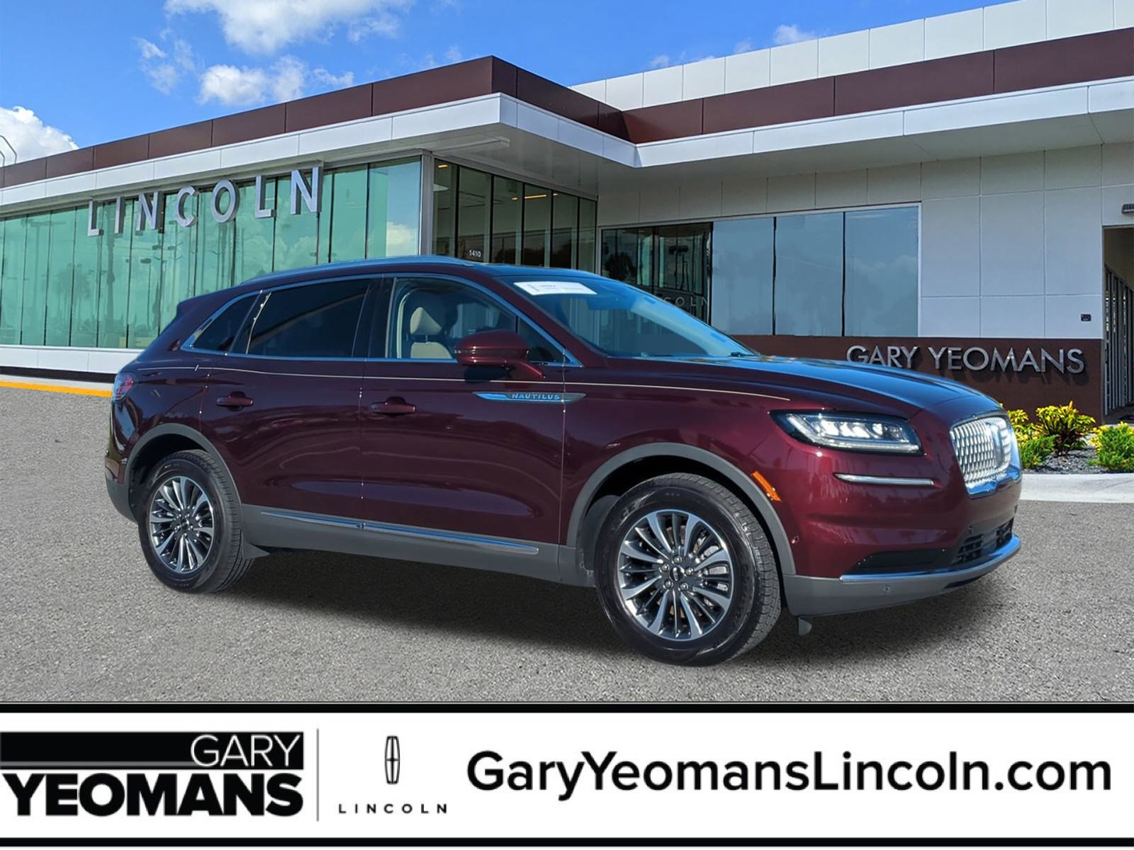 Certified 2022 Lincoln Nautilus Reserve