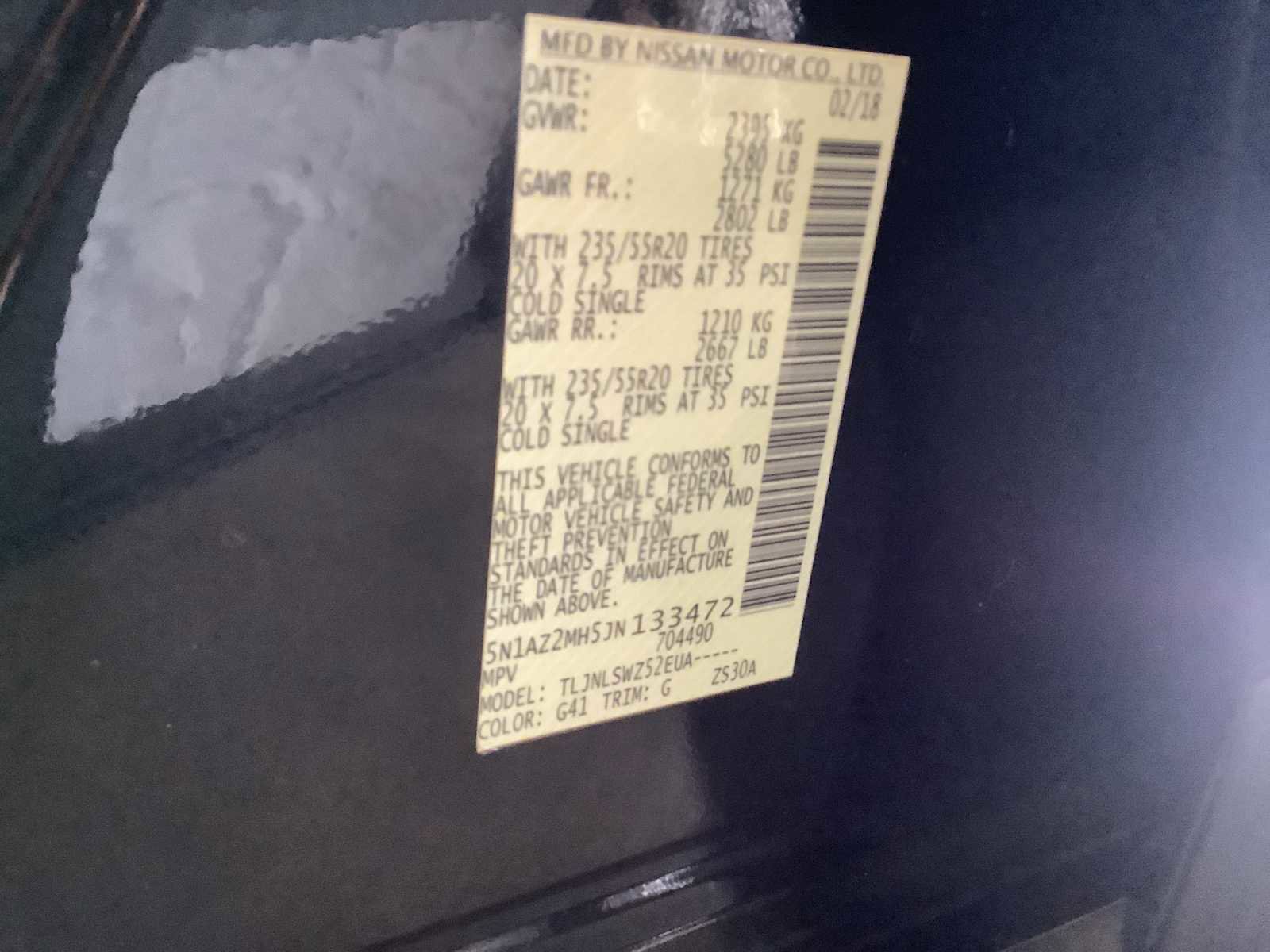 Used 2018 Nissan Murano Platinum image 21