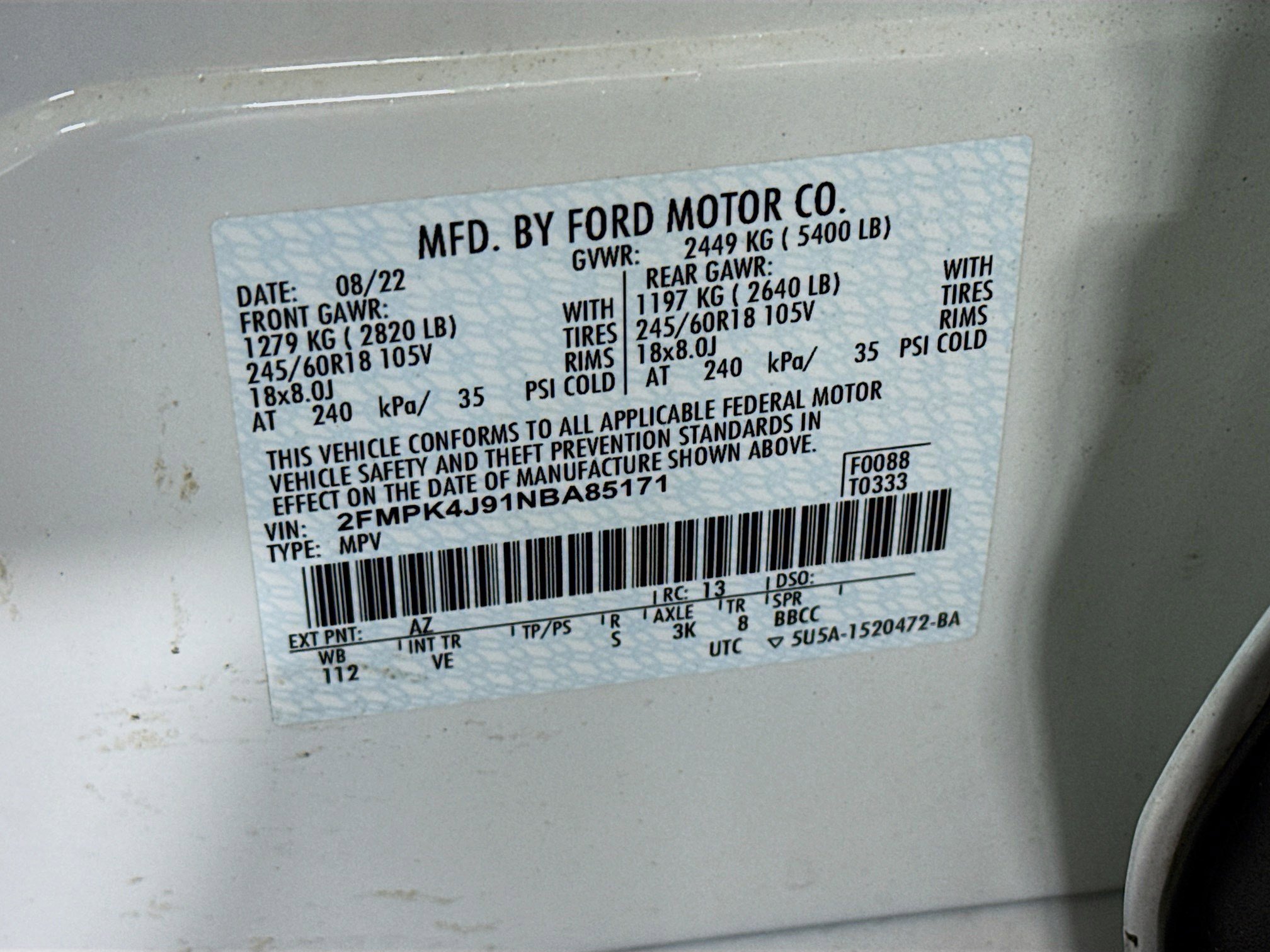 Used 2022 Ford Edge SEL w/ Convenience Package image 40