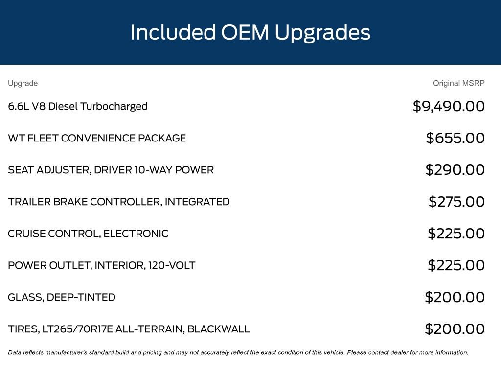 Used 2024 Chevrolet Silverado 2500 W/T w/ WT Fleet Convenience Package image 11