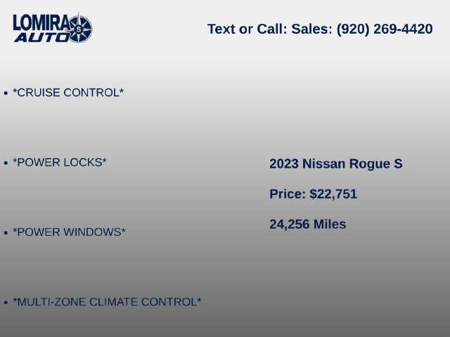 Used 2023 Nissan Rogue S AWD/4WD image 6
