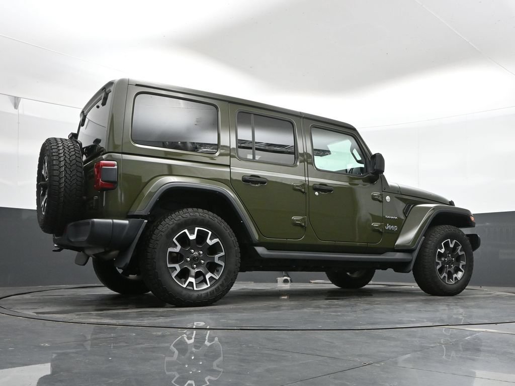 Used 2024 Jeep Wrangler Unlimited Sahara w/ Dual Top Group AWD/4WD image 42