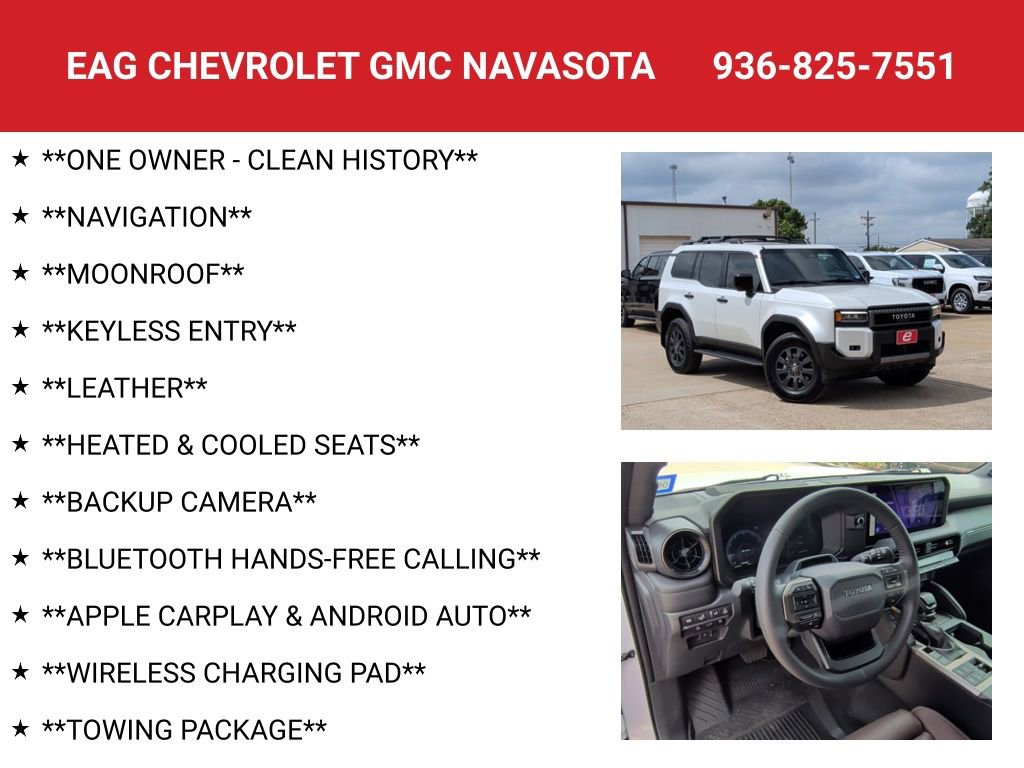 Used 2024 Toyota Land Cruiser w/ Premium Package AWD/4WD image 4