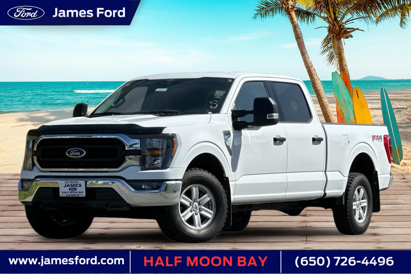 Used 2023 Ford F150 XLT w/ Equipment Group 301A Mid image 1