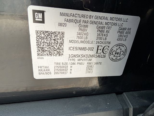 Used 2021 Chevrolet Tahoe Premier w/ Premium Package AWD/4WD image 42