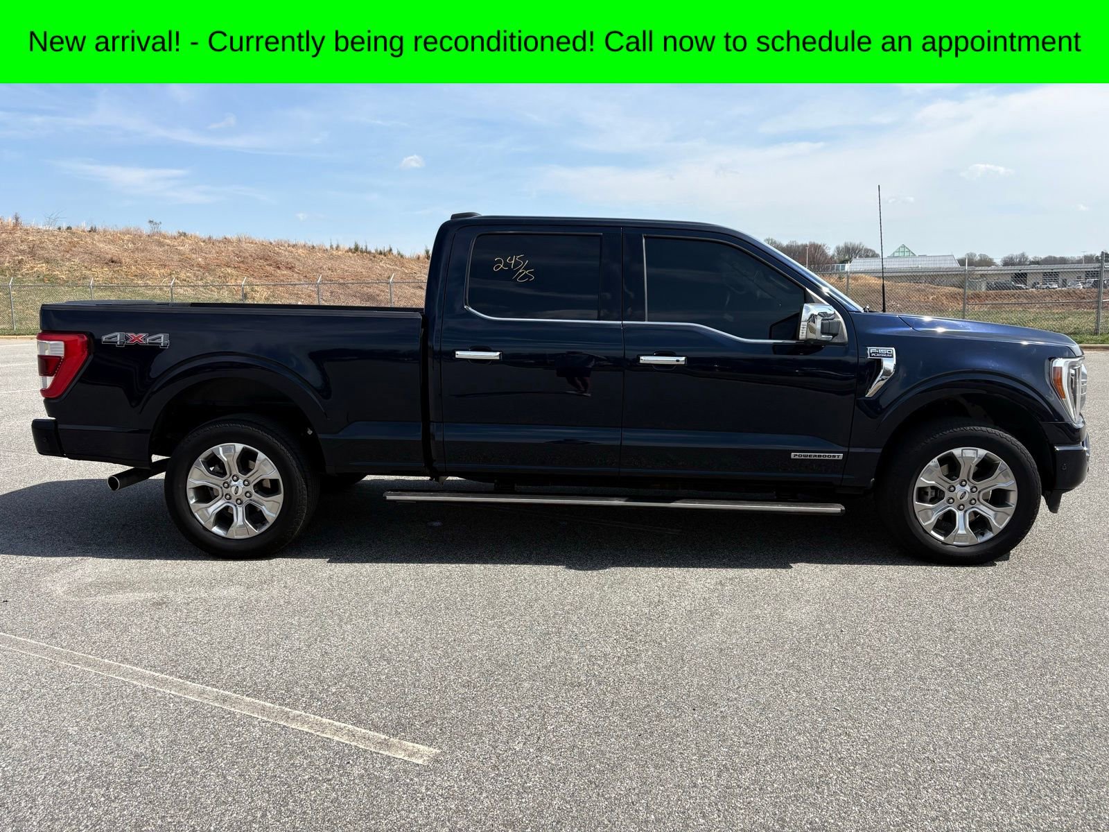 Used 2022 Ford F150 Platinum w/ Equipment Group 701A High image 2