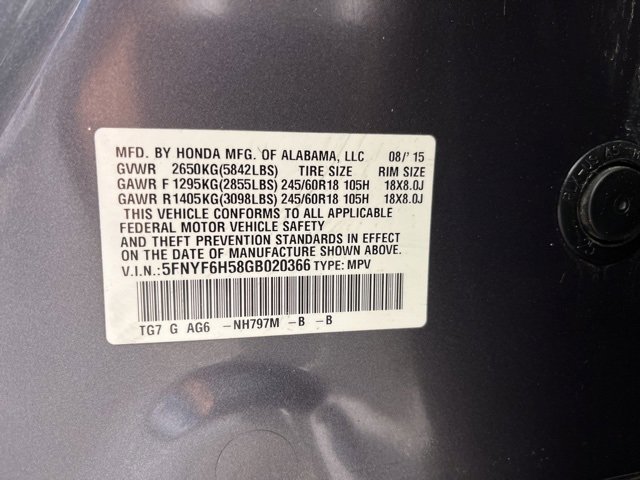 Used 2016 Honda Pilot EX-L image 35