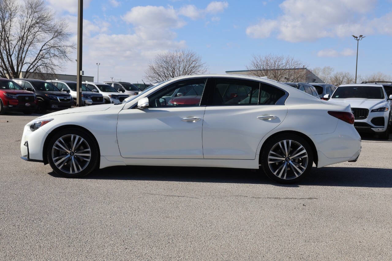 Used 2022 INFINITI Q50 Sensory image 8
