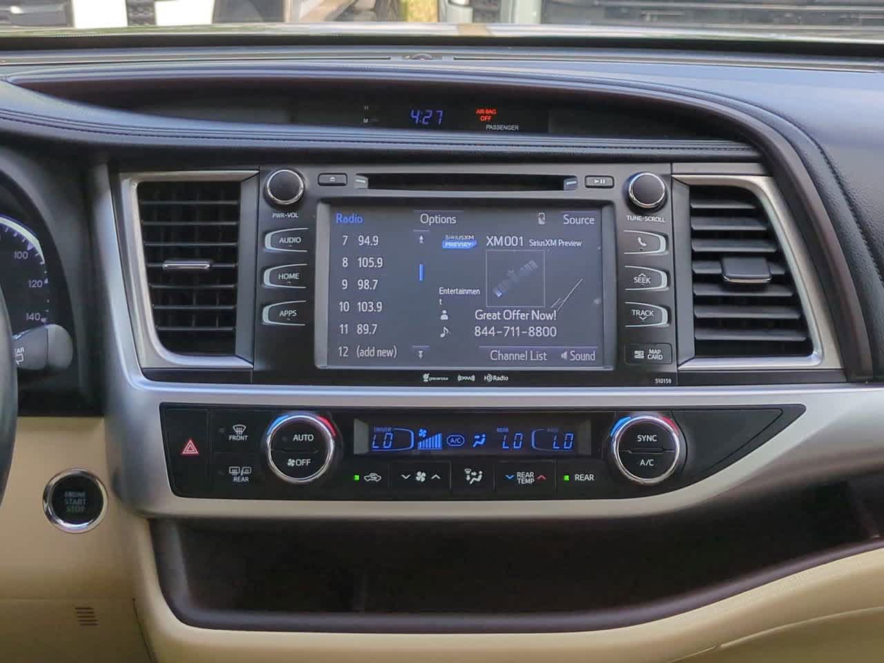 Certified 2016 Toyota Highlander XLE FWD image 18