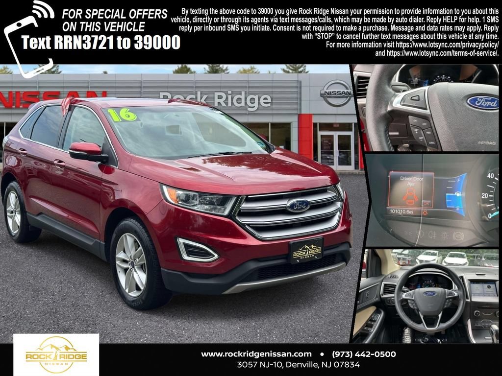 Used 2016 Ford Edge SEL w/ Equipment Group 201A