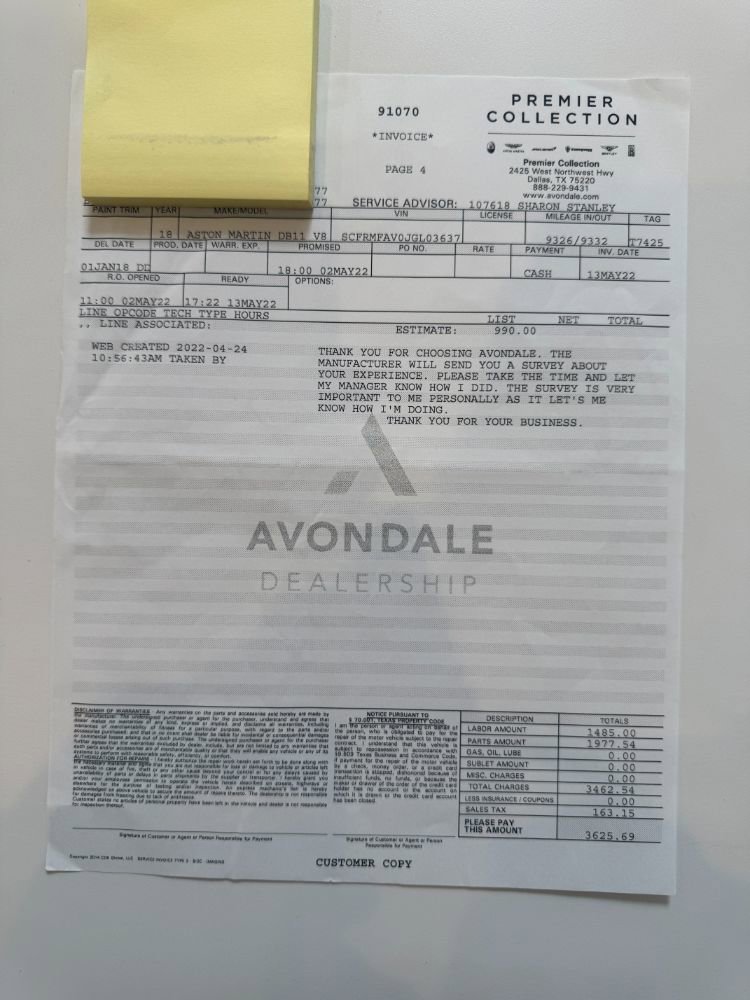 Used 2018 Aston Martin DB11 V12 image 52