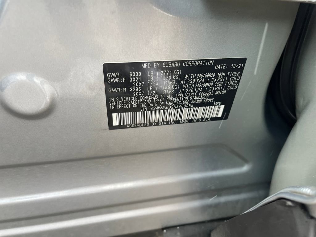 Used 2022 Subaru Ascent Onyx Edition image 28