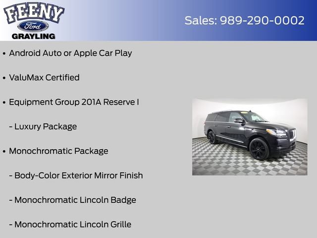 Used 2023 Lincoln Navigator L Reserve w/ Equipment Group 201A AWD/4WD image 8
