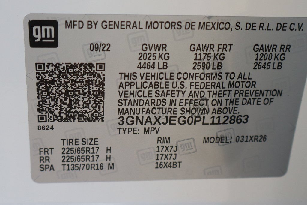 Used 2023 Chevrolet Equinox LT w/ Driver Convenience Package FWD image 49