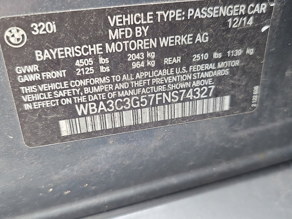 Used 2015 BMW 320i xDrive Sedan AWD/4WD image 19